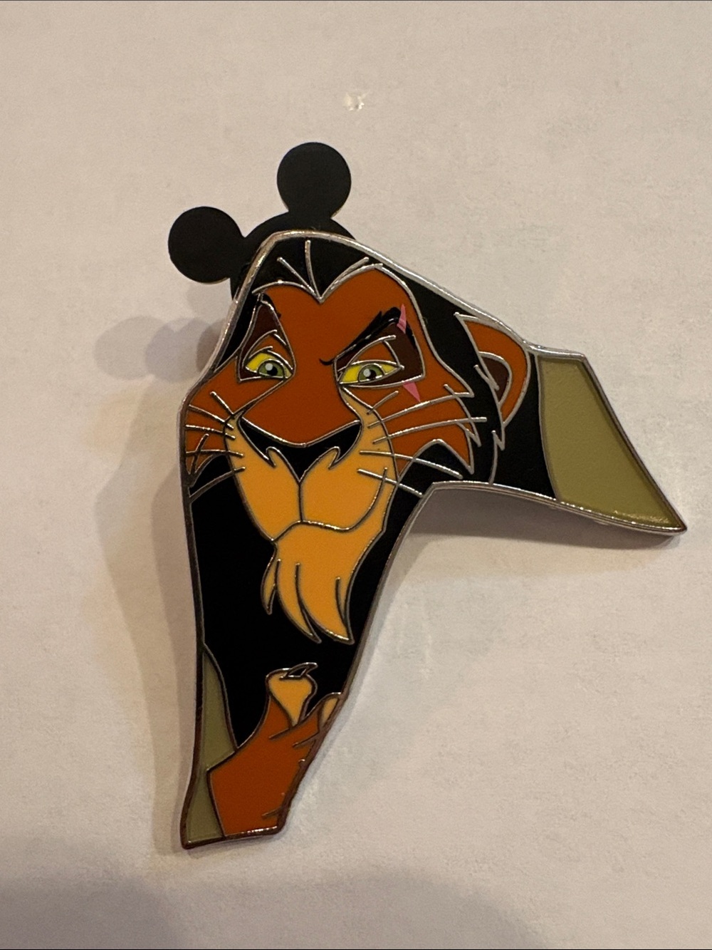 Scar The Lion King 30th Anniversary Disney Mystery Pride Rock Puzzle pin